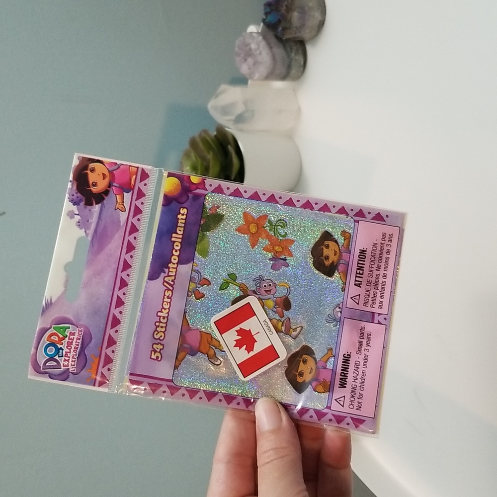 Dora the explorer stickers 54 pack NWT